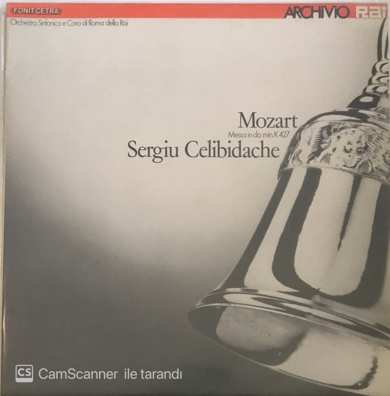 Mozart Messa In Do Min K 427 Sergiu Celibidache LP