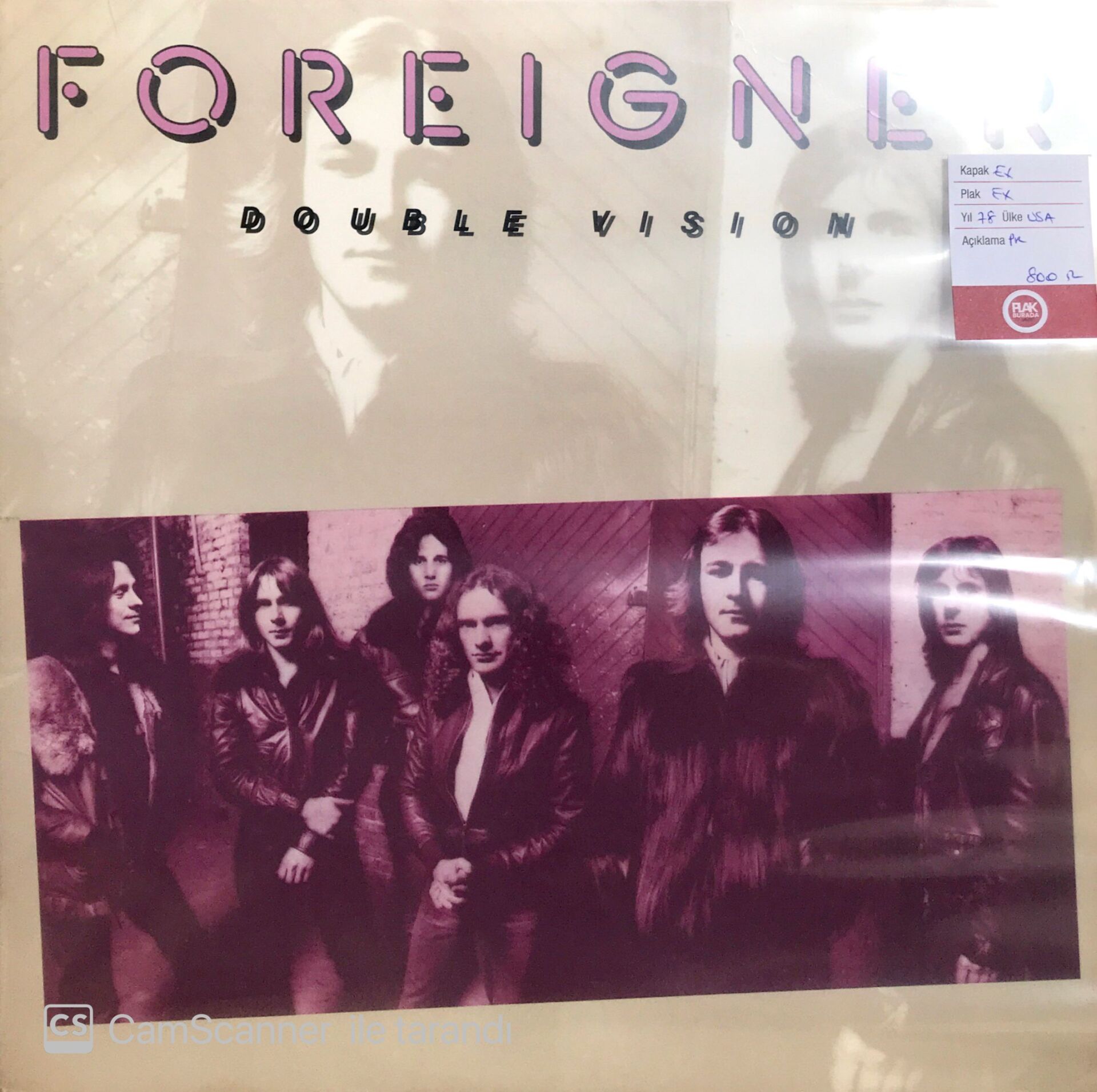 Foreigner / Double Vision LP