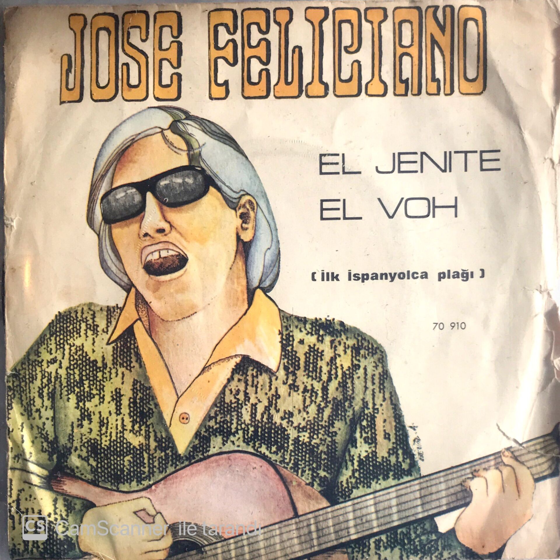 Jose Feliciano El Jenite 45'lik