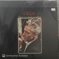 Herbert Von Karajan Beethoven Symphony No 5 - Schubert Symphony No 8 Japon Baskı LP