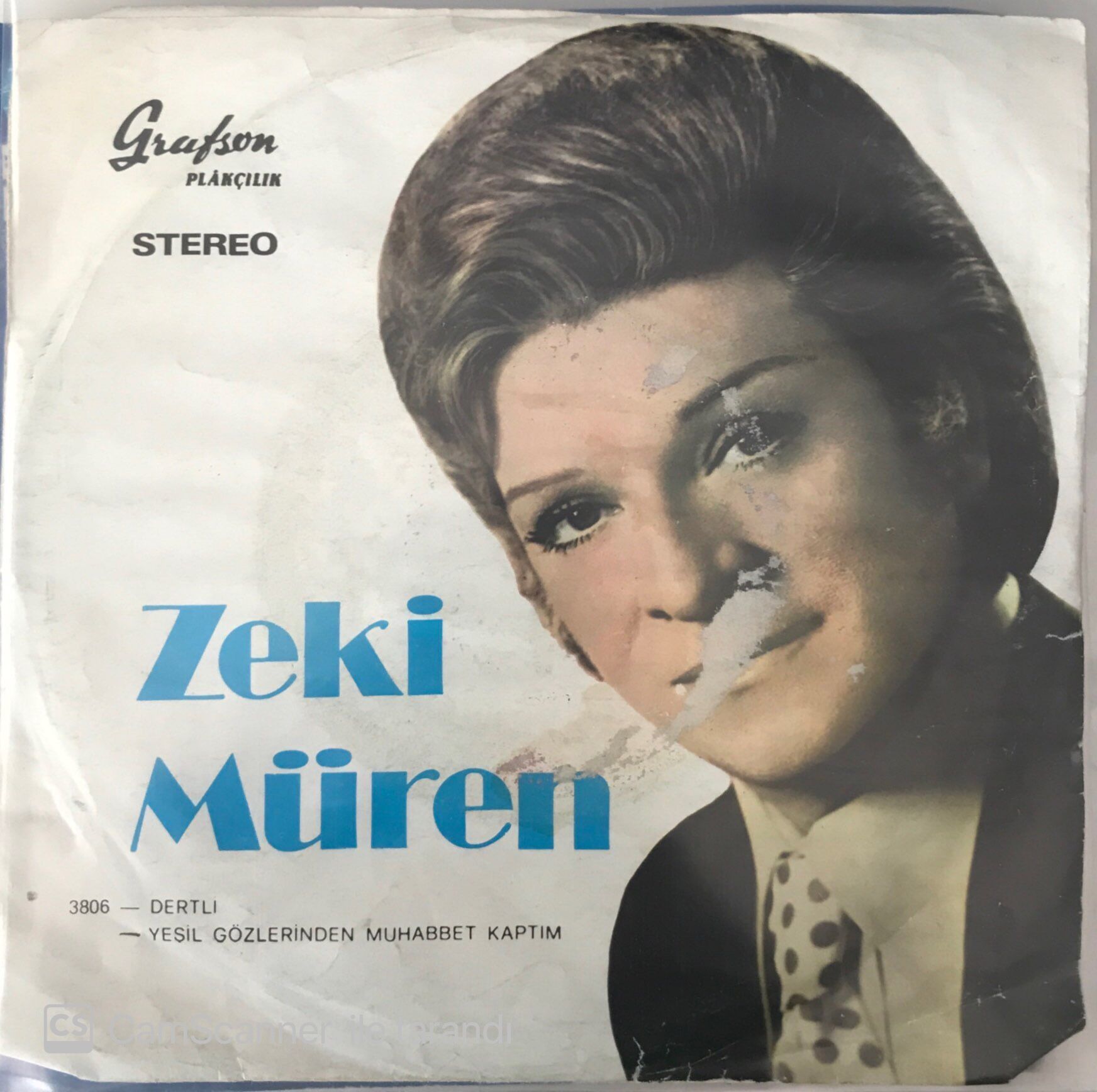 Zeki Müren Dertli 45lik