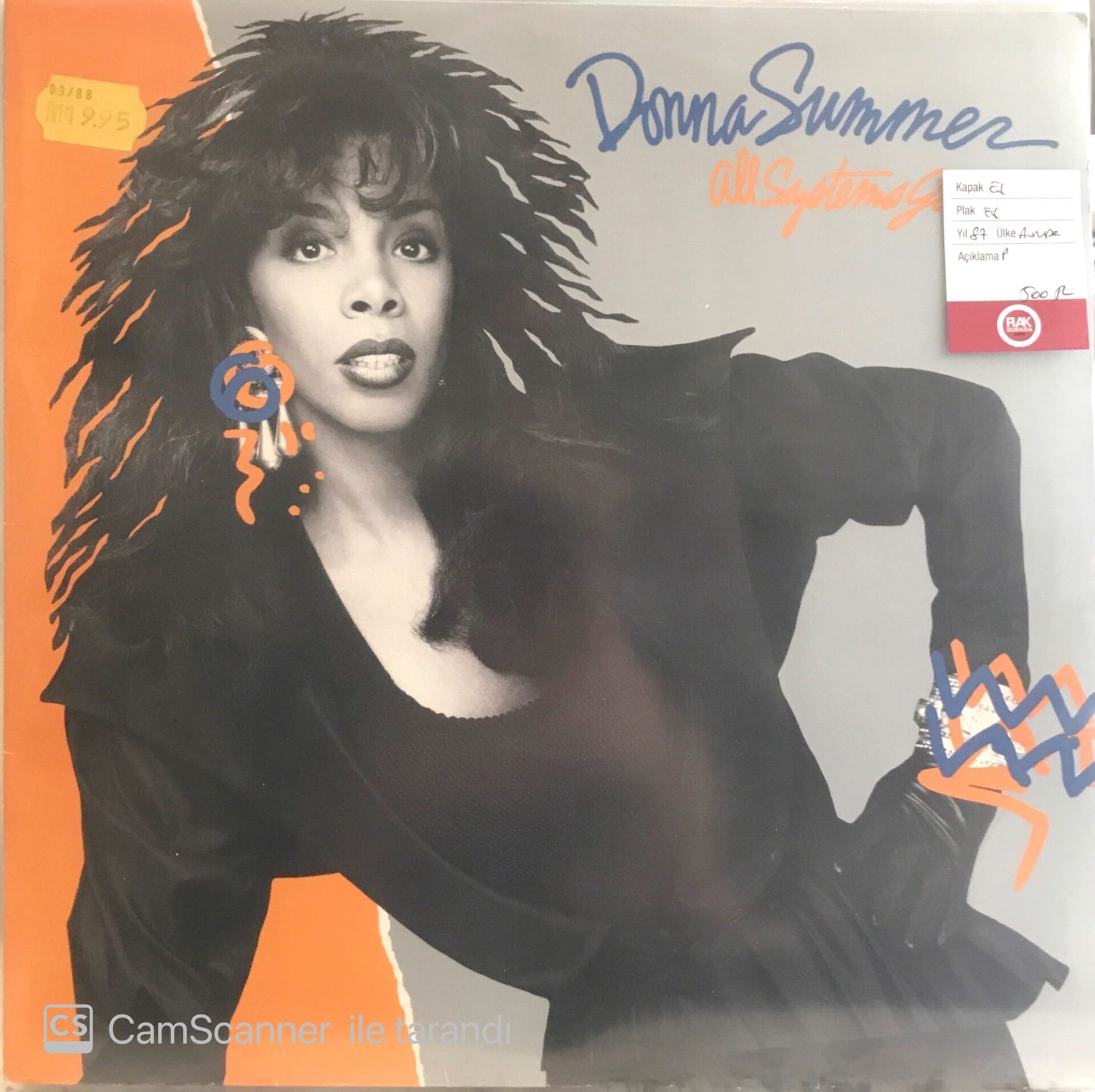 Donna Summer - All Systems Go LP