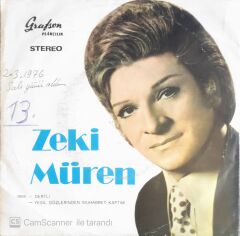 Zeki Müren - Dertli/Yeşil Gözlerinden Muhabbet Kaptım - 45'lik