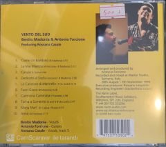Vento Del Sud - Benito Madonia & Antonio Forcione CD