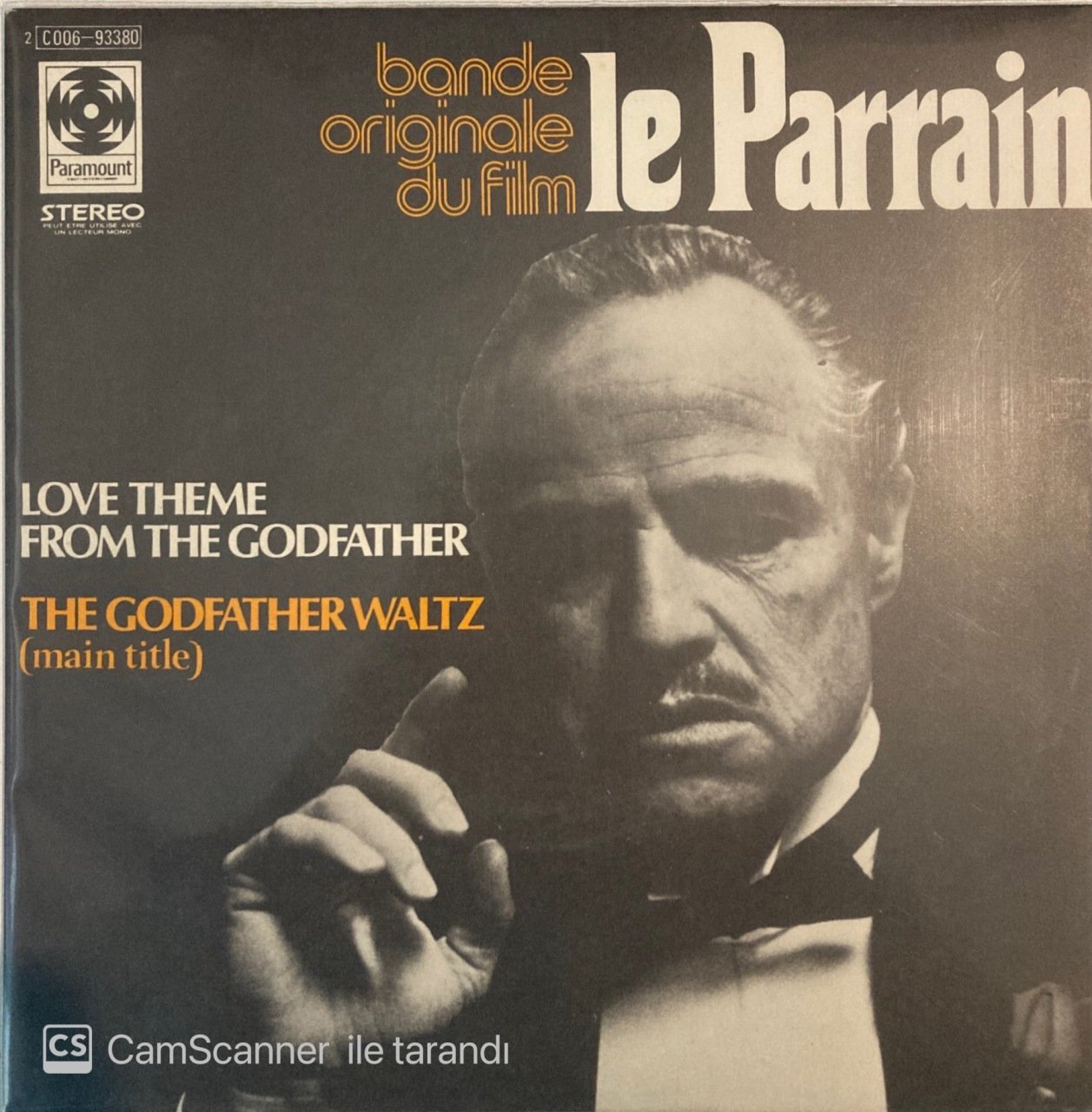 Love Theme From The Godfather 45lik