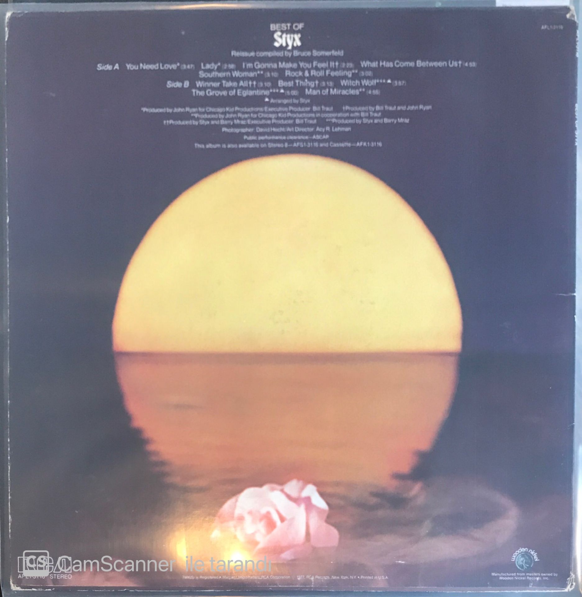 Best Of Styx LP Plak Satın Al