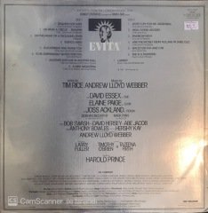 Original London Cast Evita LP