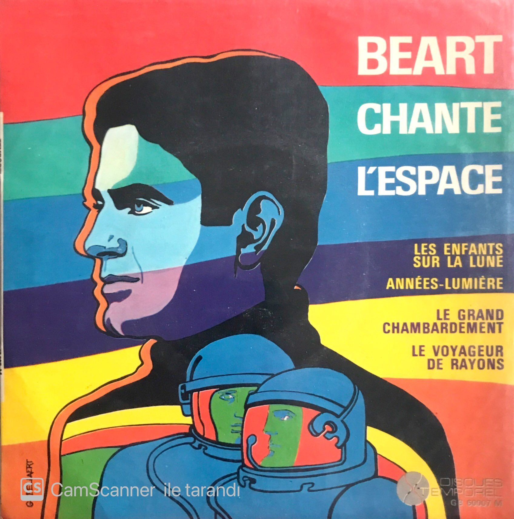 Beart Chante L'espace / Les Enfants Sur La Lune - Années-Lumiére  45'lik