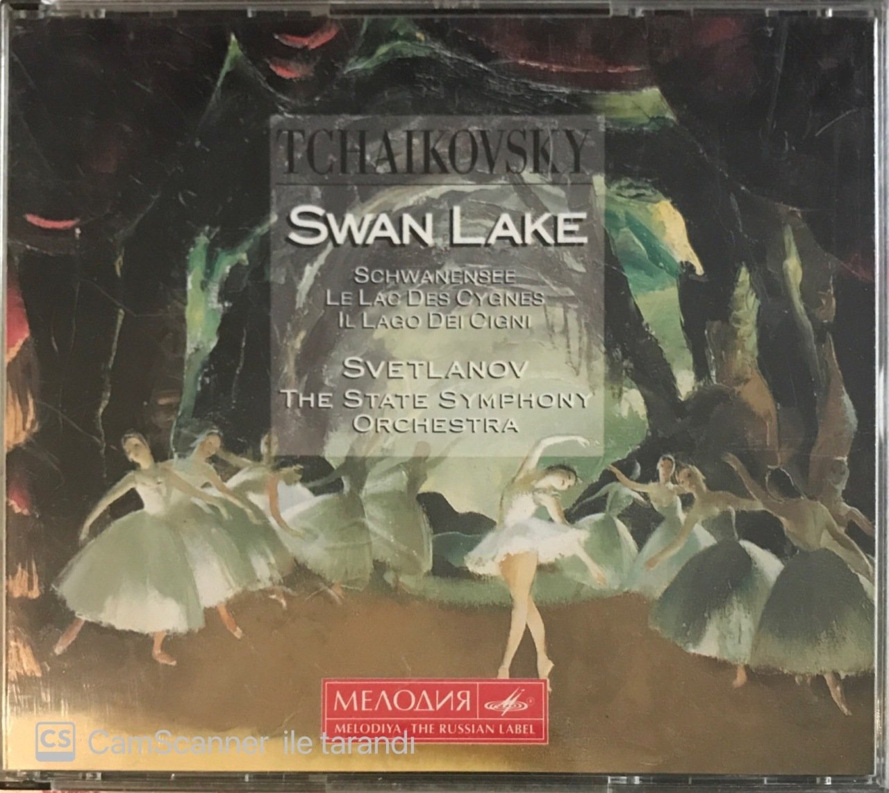 Tchaikowsky Swan Lake Svetlanov 2'li CD