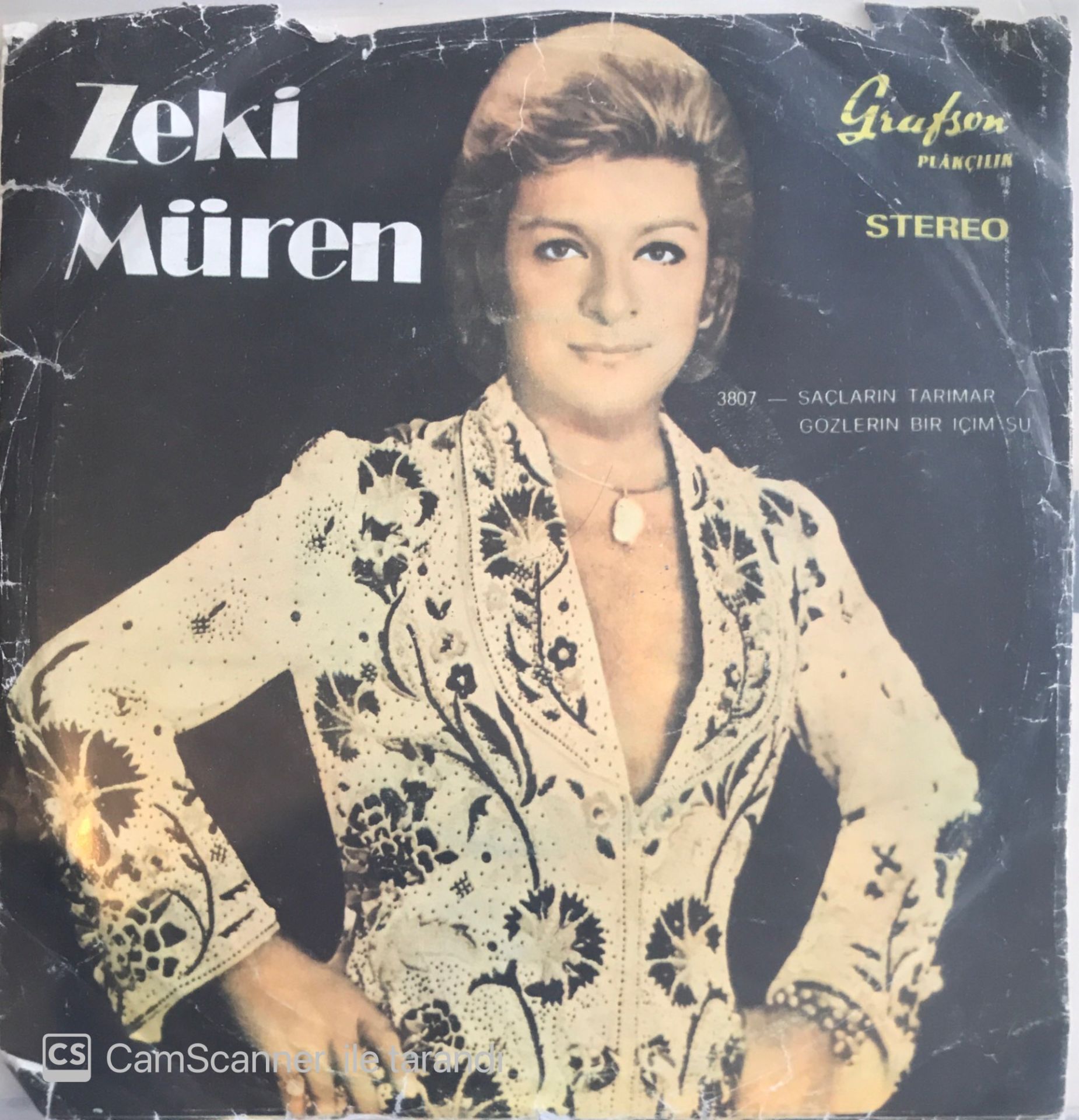 Zeki Müren Saçların Tarımar 45lik