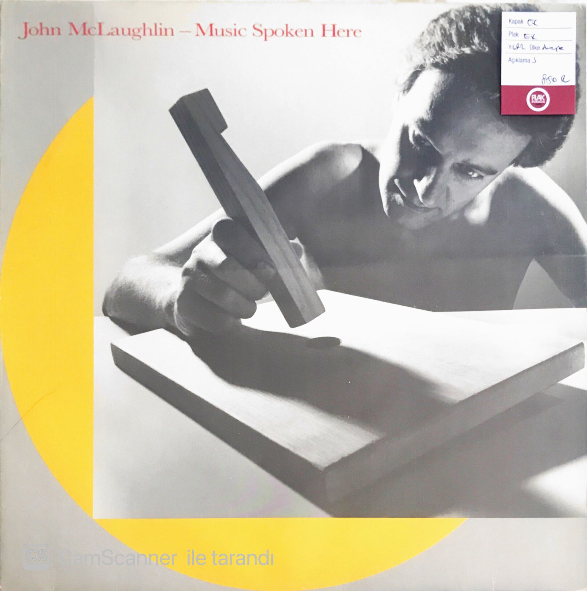 John McLaughlin - Music Spoken Here - LP