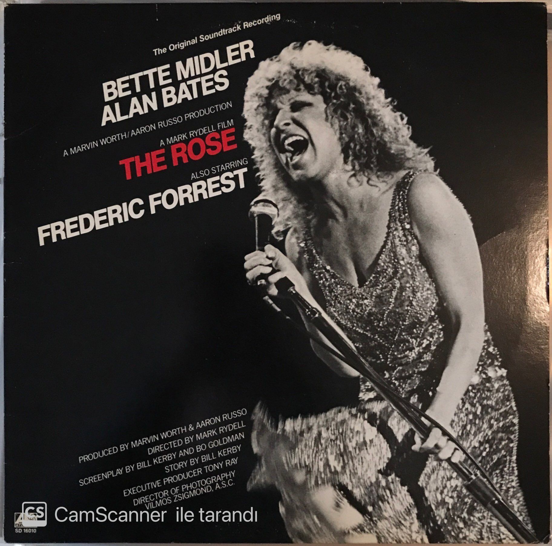 Bette Midler The Rose LP