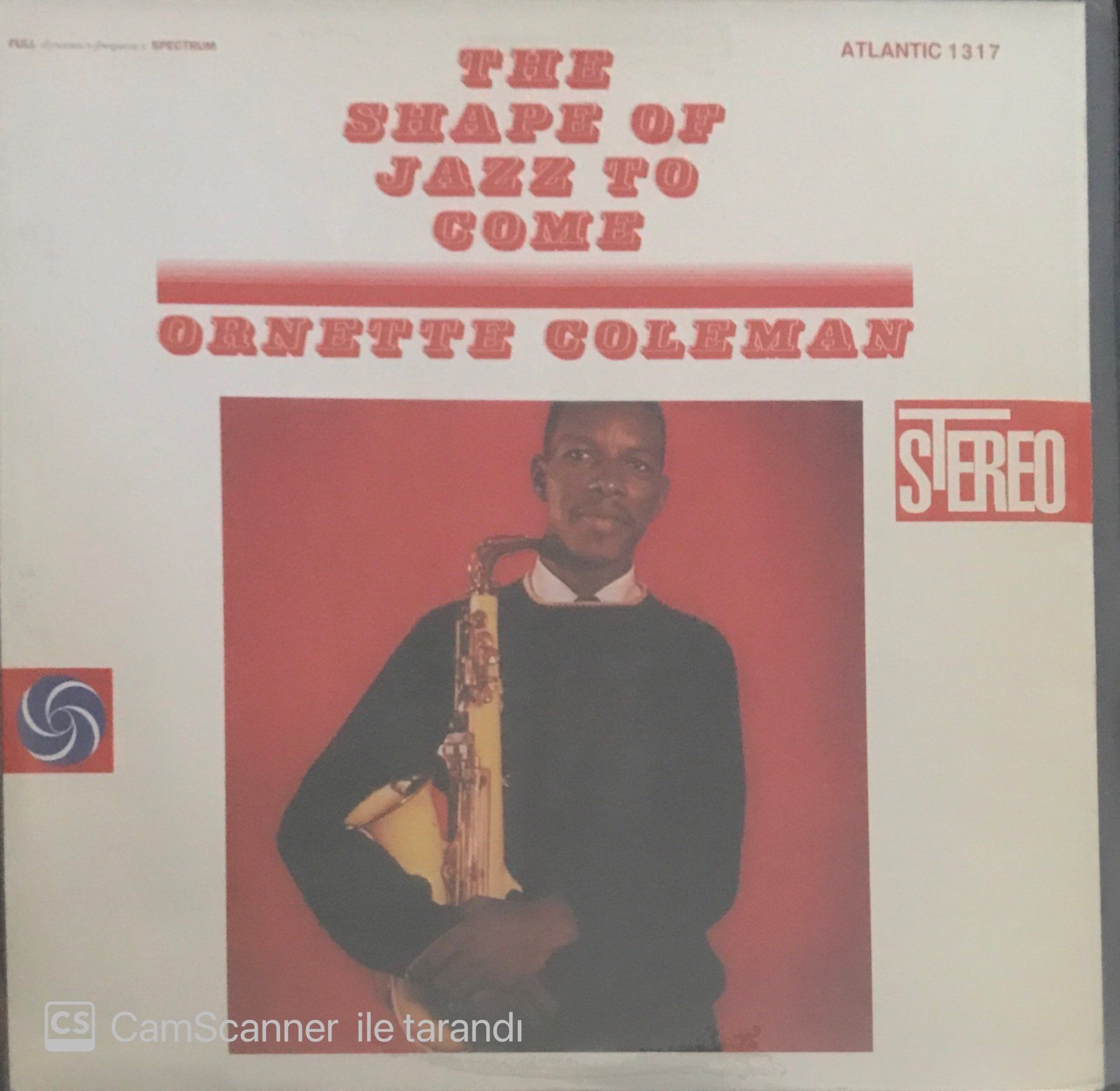 Ornette Coleman The Shape Of Jazz To Come LP