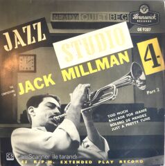 Jack Millman Jazz Studio (4 Şarkılık EP) 45'lik