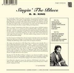 B. B. King - Singin' The Blues - LP