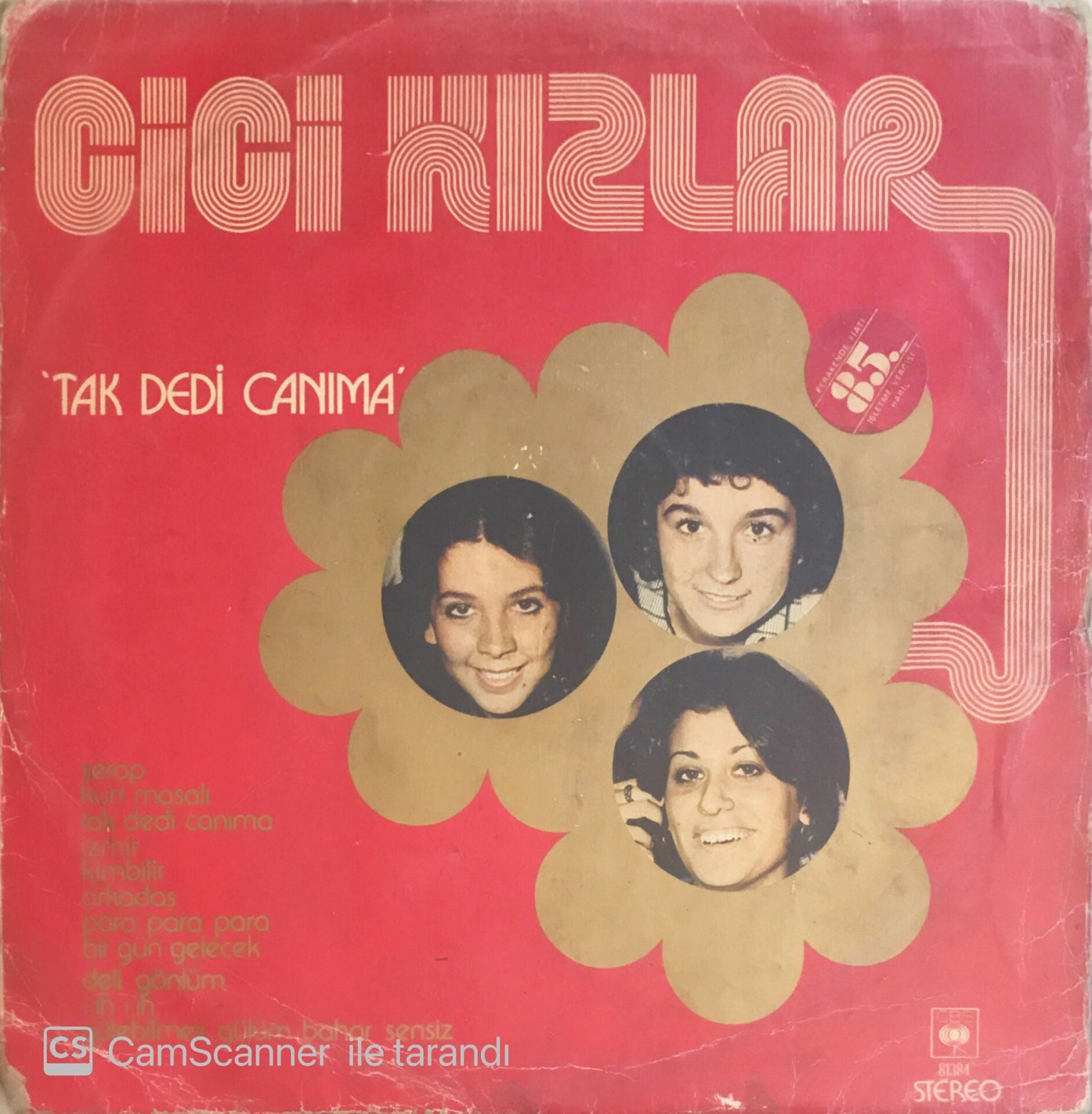 Cici Kızlar - Tak Dedi Canıma - LP