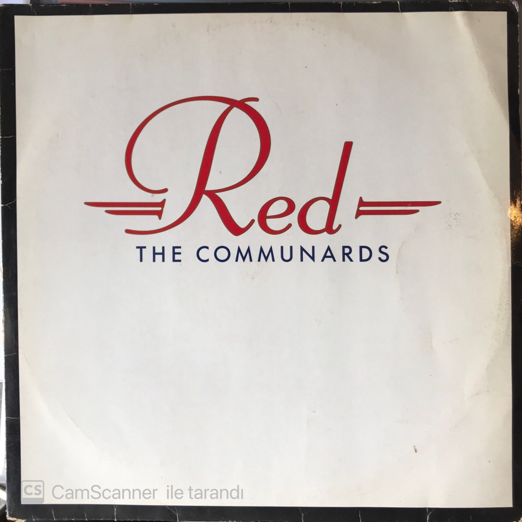 The Communards Red LP
