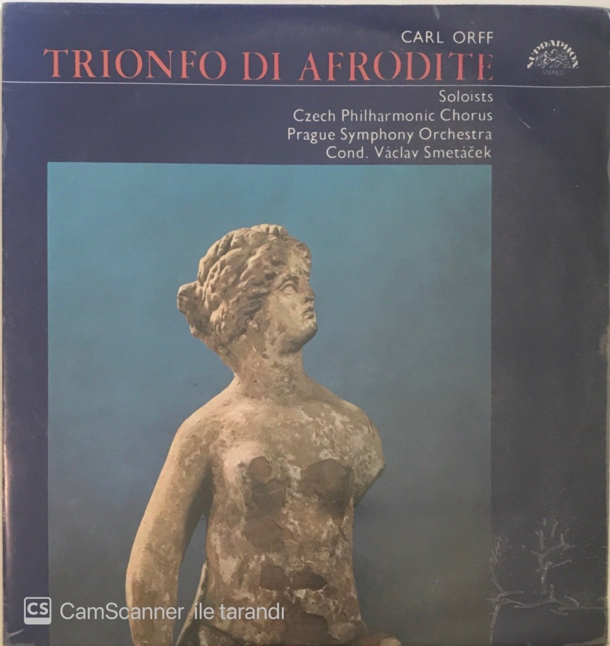 Carl Orff Trionfo Di Afroddite LP