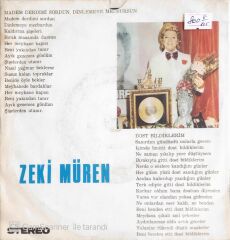 Zeki Müren - Dost Bildiklerim/Madem Derdimi Sordun Dinlemeye Mecbursun - 45'lik