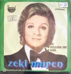 Zeki Müren - Mutluluğun Sırrı/Kandil - 45'lik