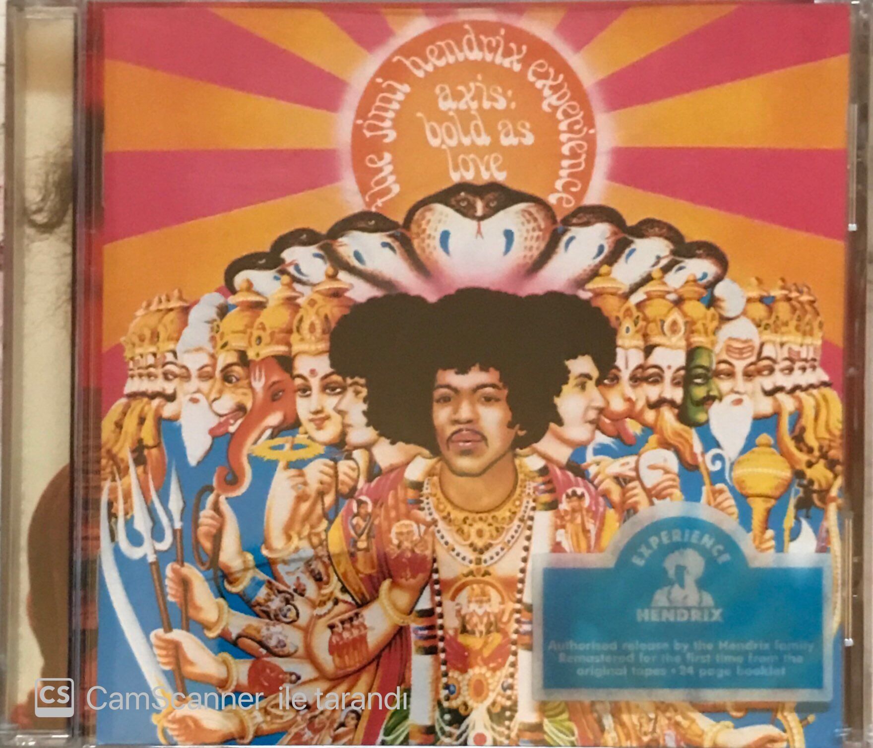 The Jimi Hendrix Experience – Axis: Bold As Love CD