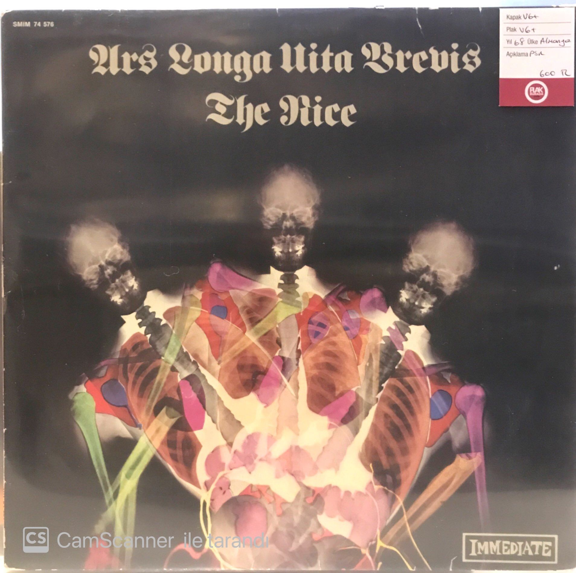 The Nice / Ars Longa Vita Brevis LP