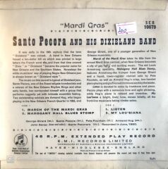Santo Pecora - Mardi Gras (4 Şarkılık EP) 45'lik