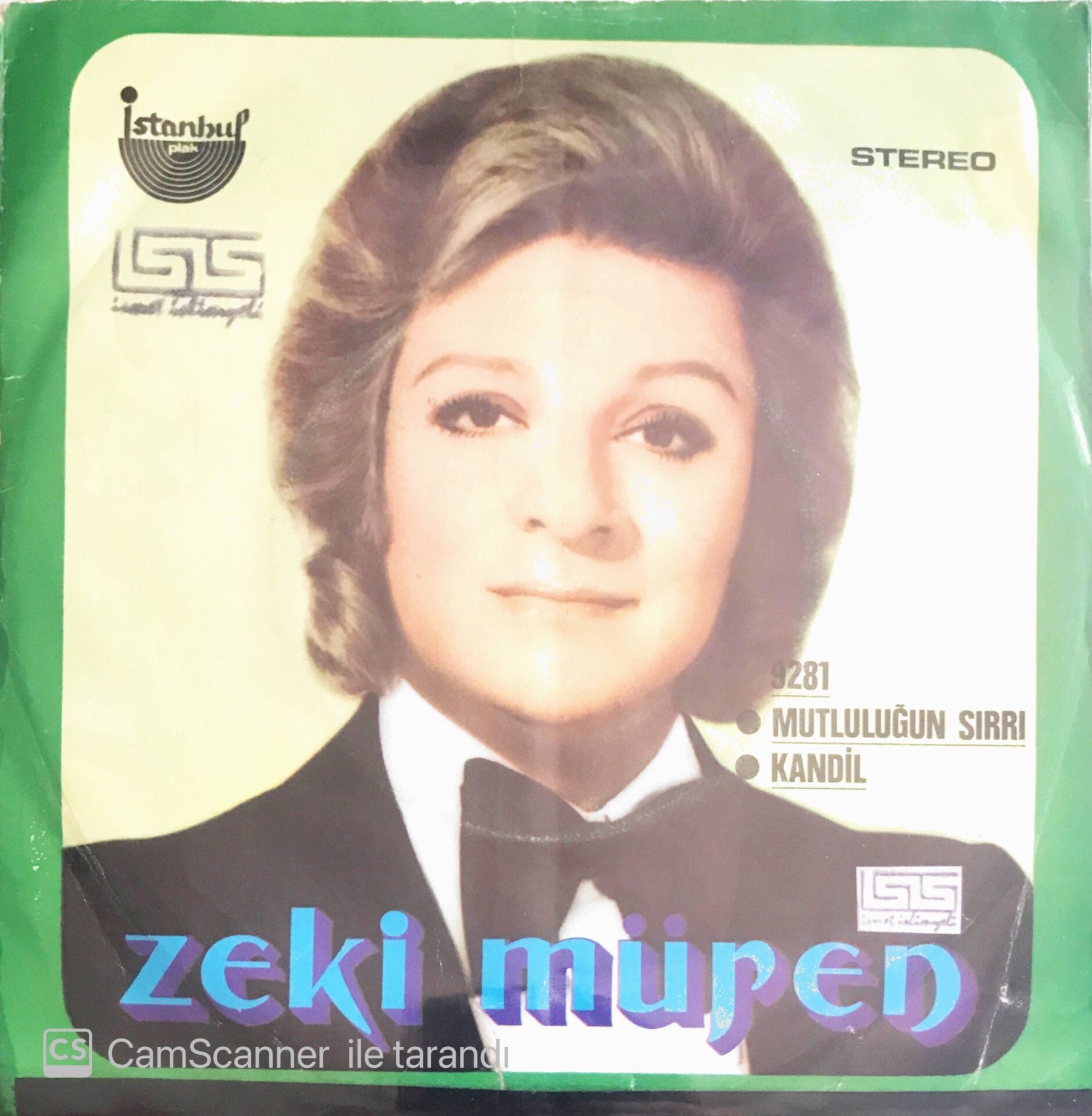 Zeki Müren - Mutluluğun Sırrı/Kandil - 45'lik