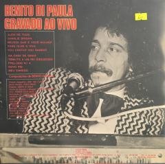 Benito Di Paula Gravado Ao Vivo LP