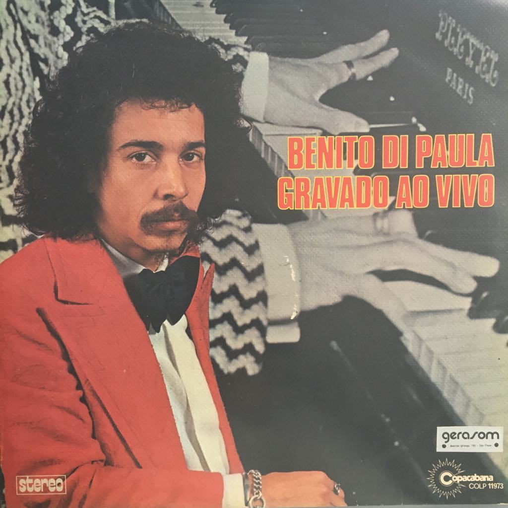 Benito Di Paula Gravado Ao Vivo LP