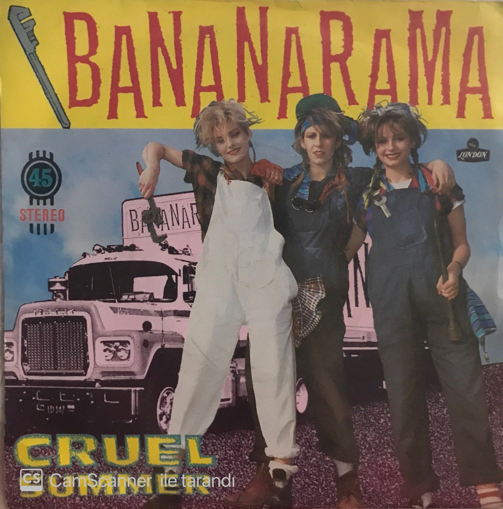 Bananarama / Cruel Summer 45'lik