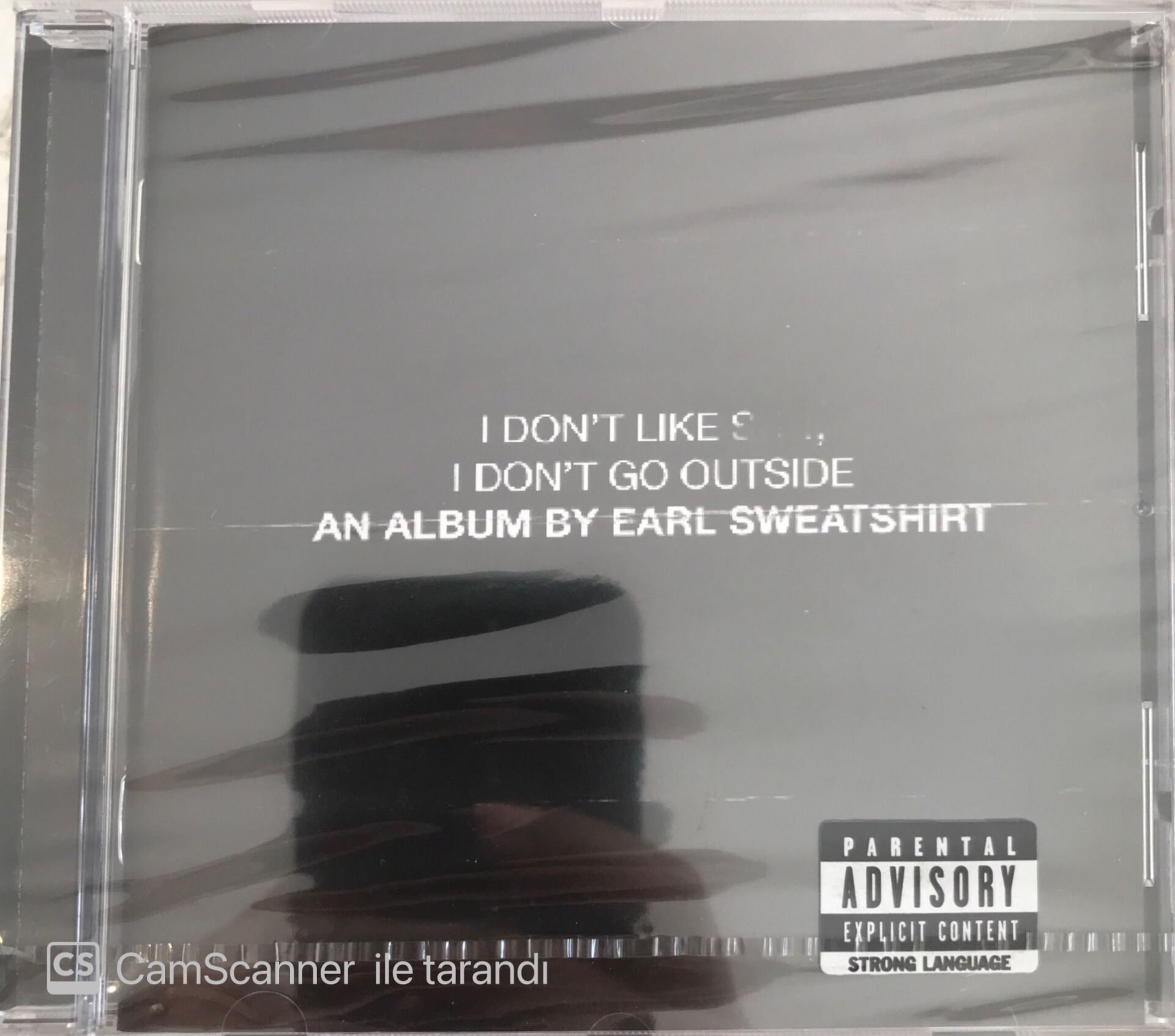 I Dont Like Shit I Dont Go Outside An Album By Earl Sweatshirt CD