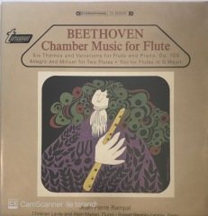 Beethoven Chamber Music For Flute LP