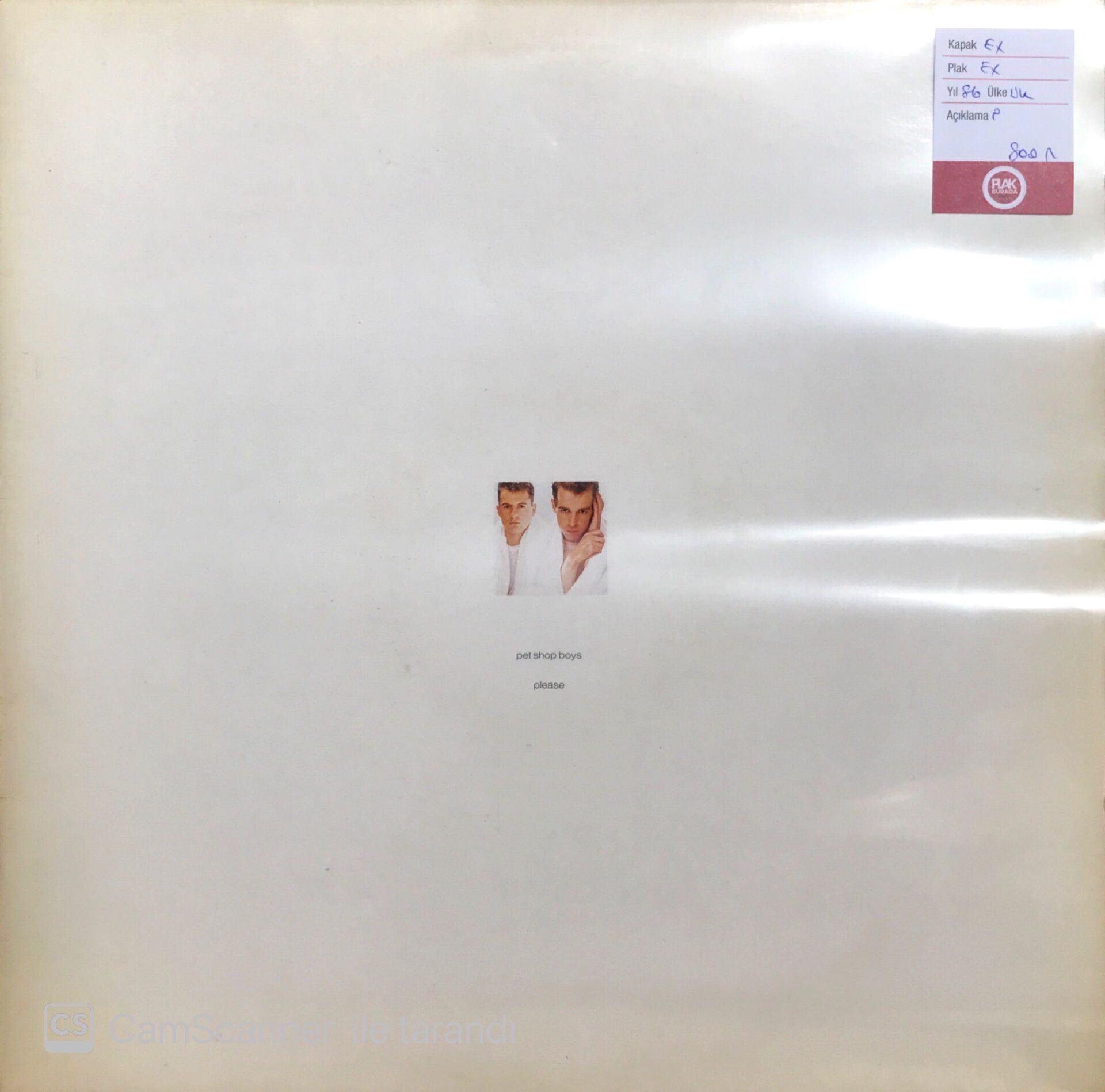 Pet Shop Boys / Please LP