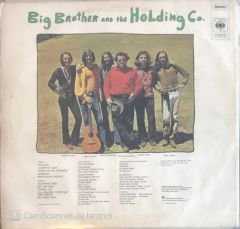 Big Brother & The Holding Company – Be A Brother LP