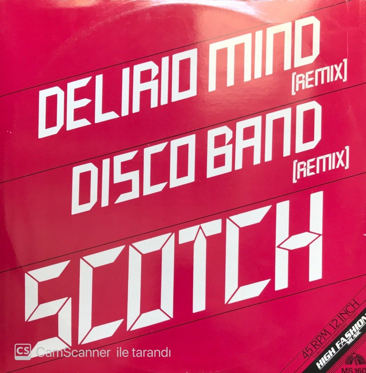 Scotch Disco Band Remix MAXI
