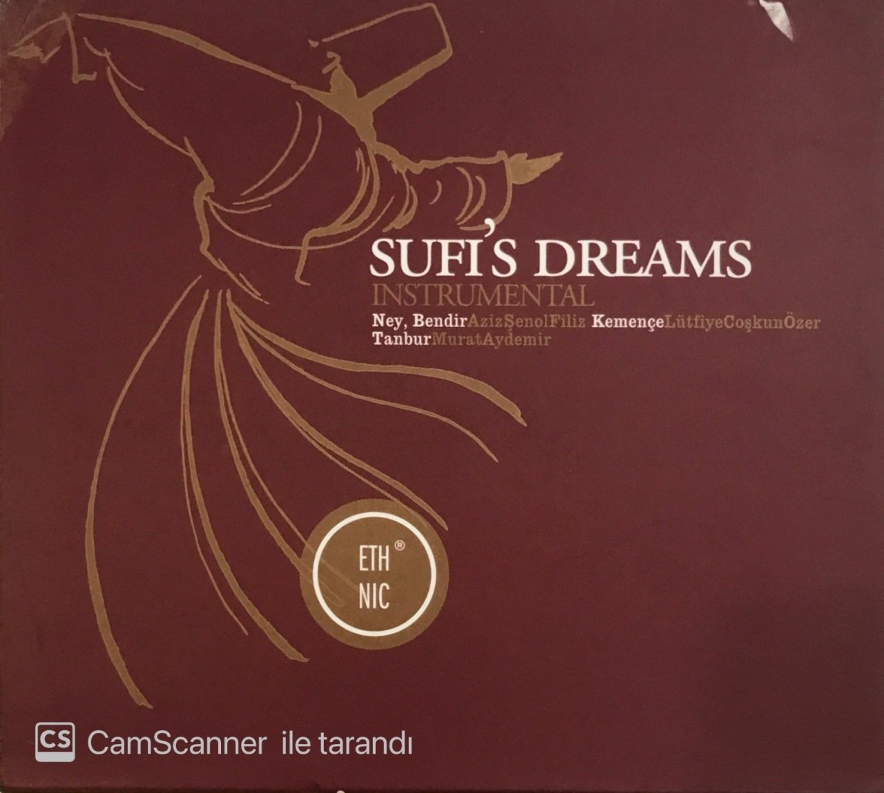 Sufi's Dreams Instrumental CD