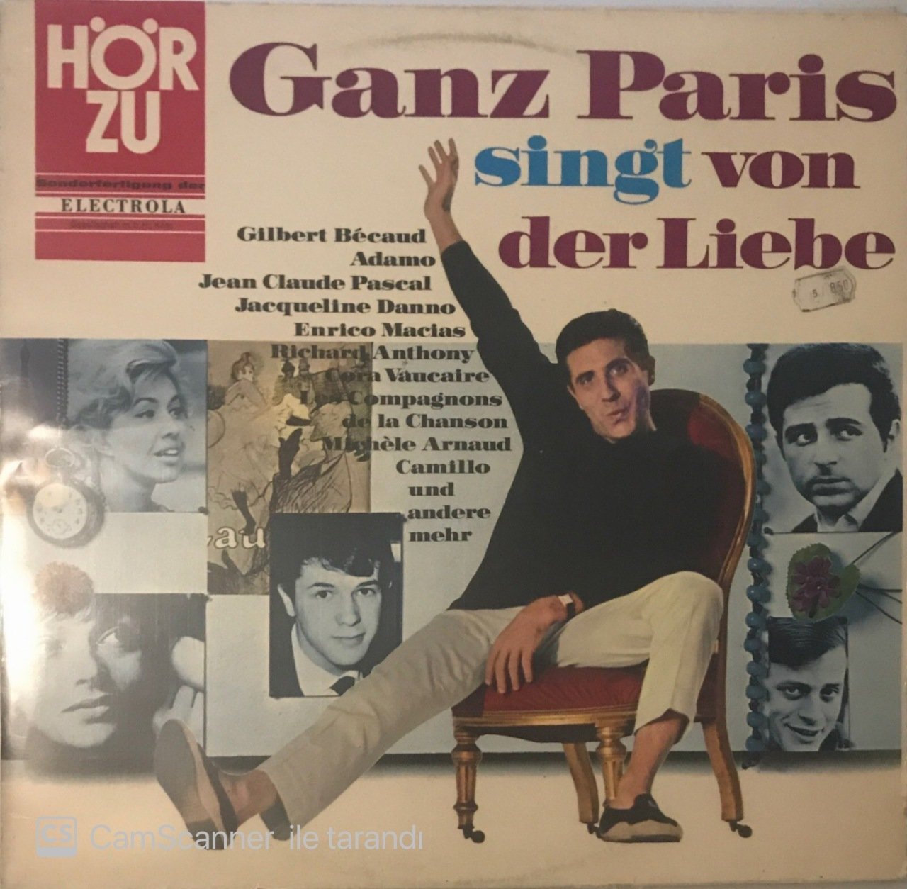 Ganz Paris Singt Von Der Liebe LP