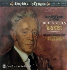 Rhapsody on a theme paganini Rubinstein LP