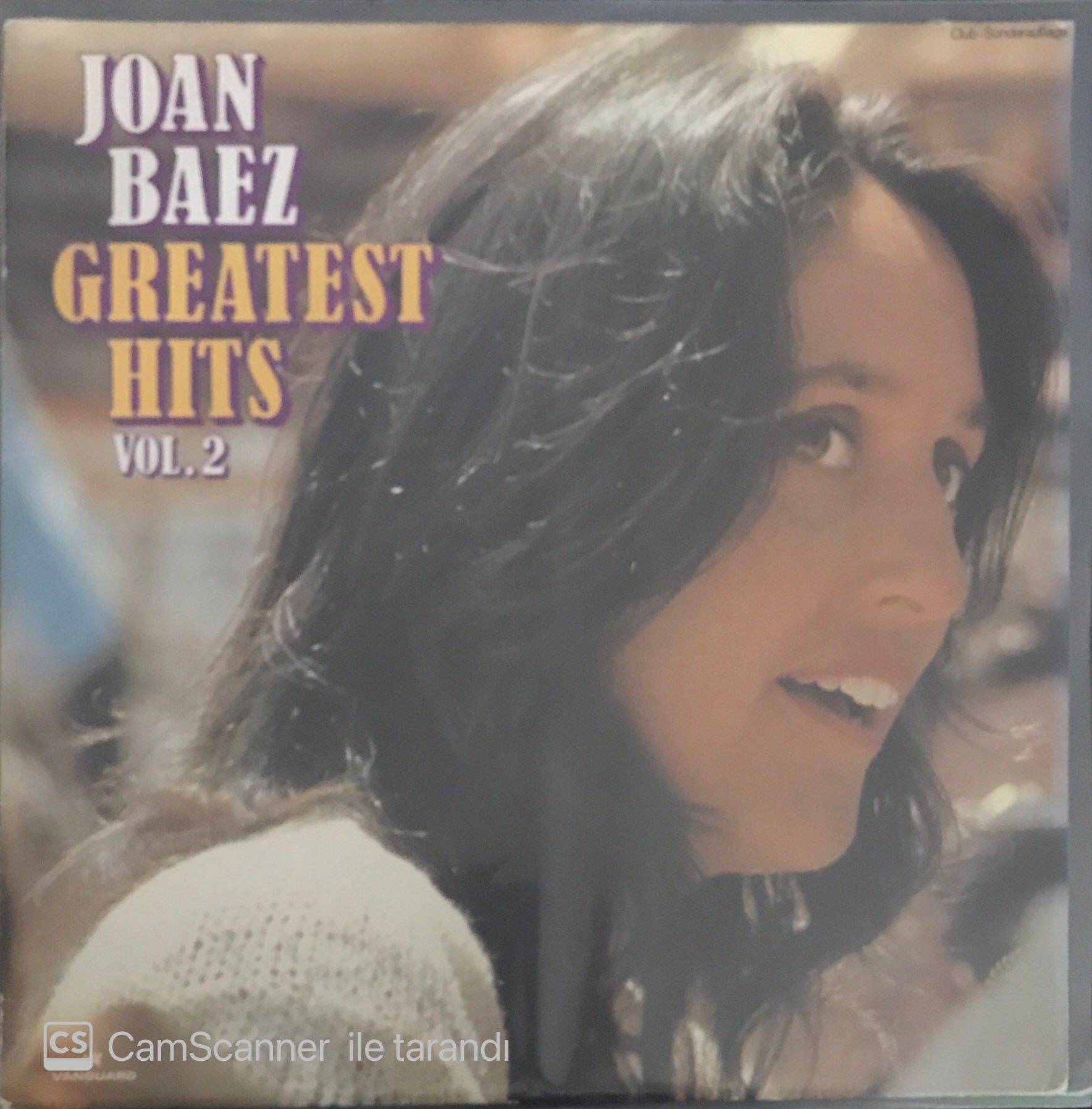 Joan Baez Greatest Hits Vol. 2 LP