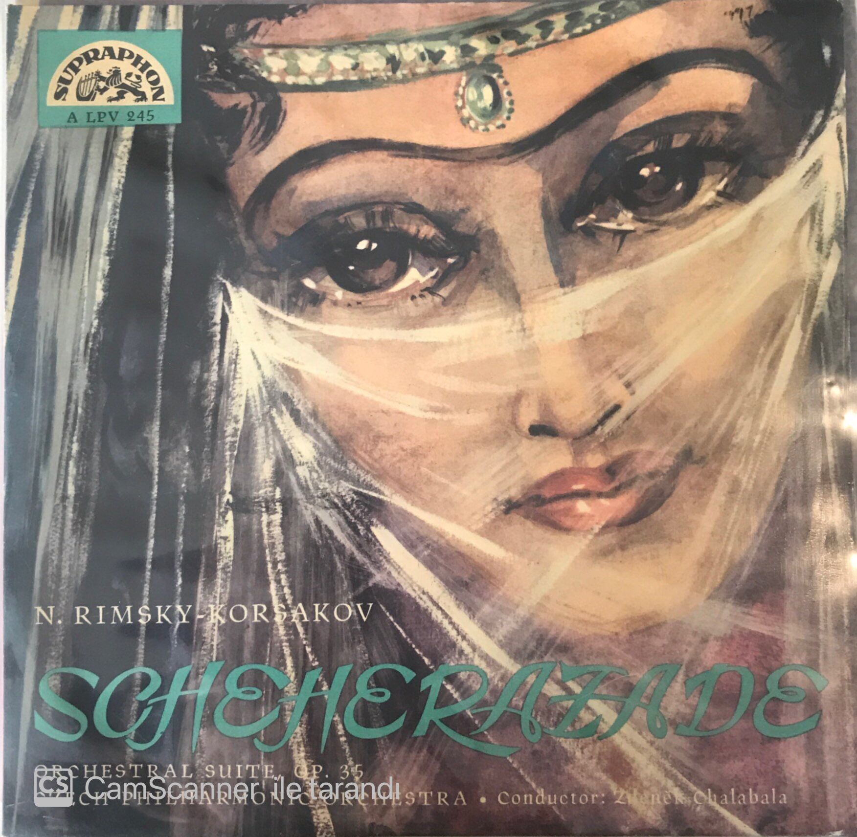 N. Rımsky - Korkakov - Scheherazade Orchestral Suite Op 35 LP