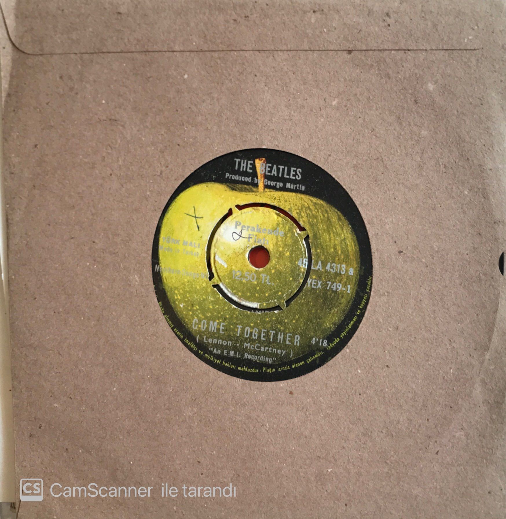 The Beatles Something 45 lik