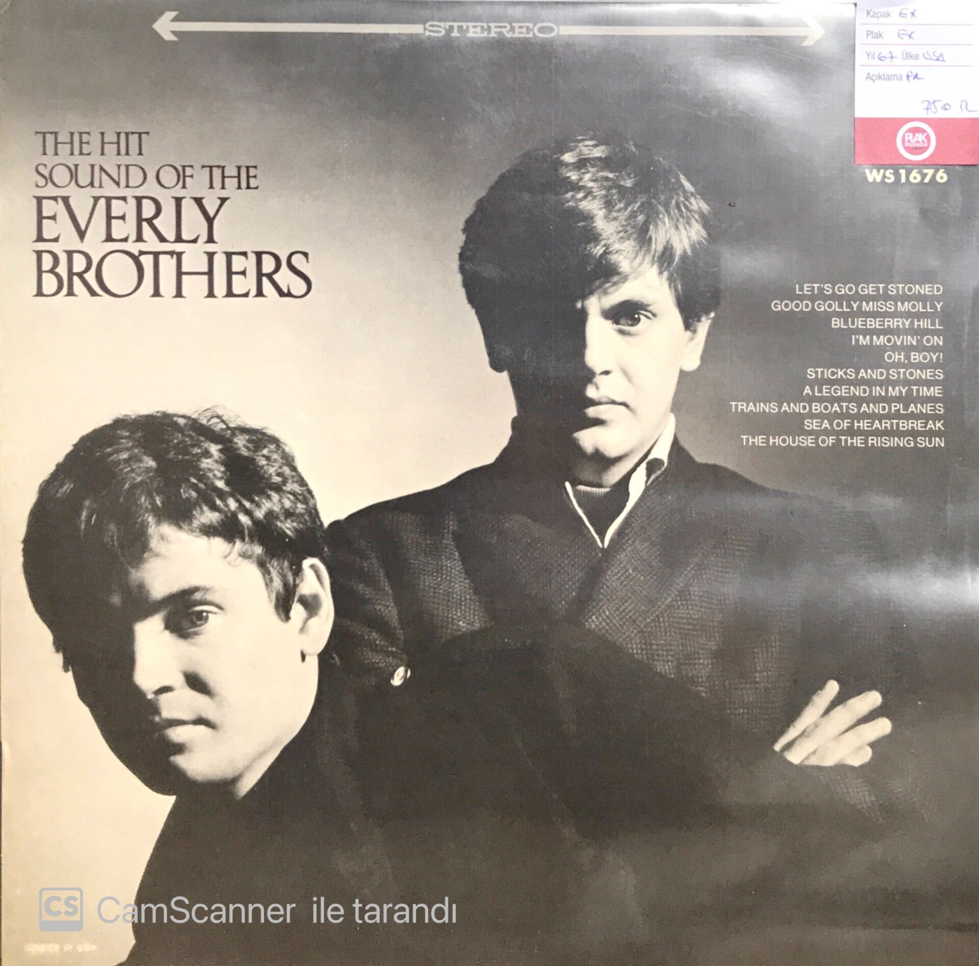The Hit Sound Of The Everly Brothers LP