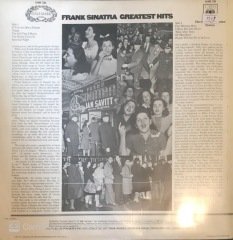 Frank Sinatra Greatest Hits The Early Years LP