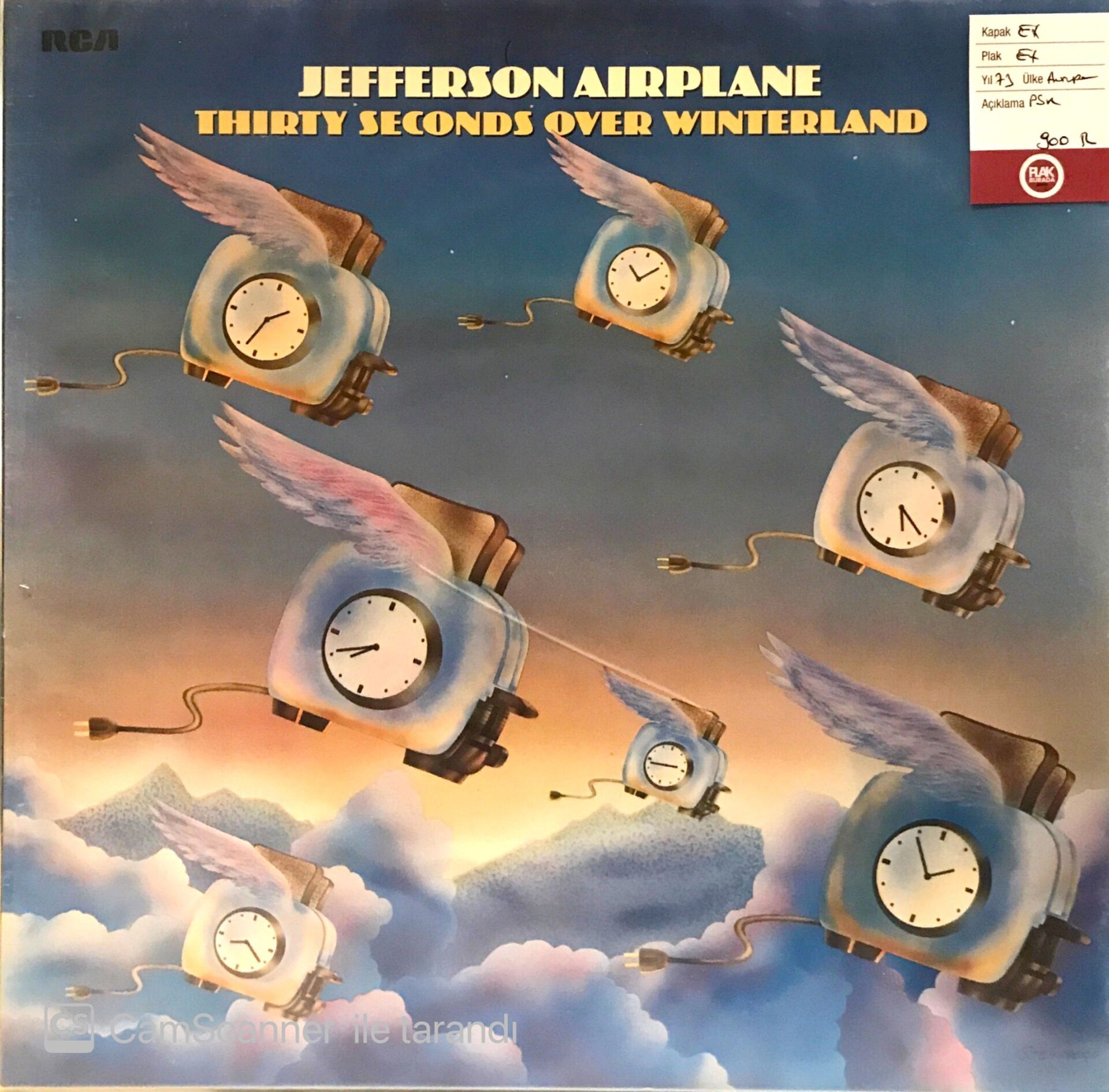 Jefferson Airplane / Thirty Seconds Over Winterland LP