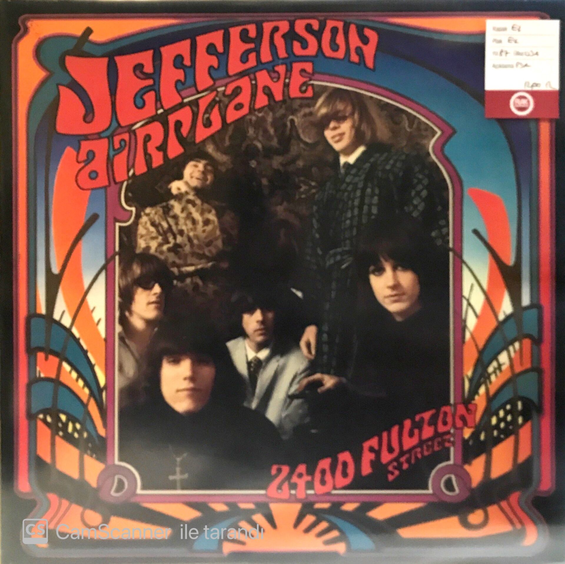 Jefferson Airplane / 2400 Fulton Street - An Anthology Double LP