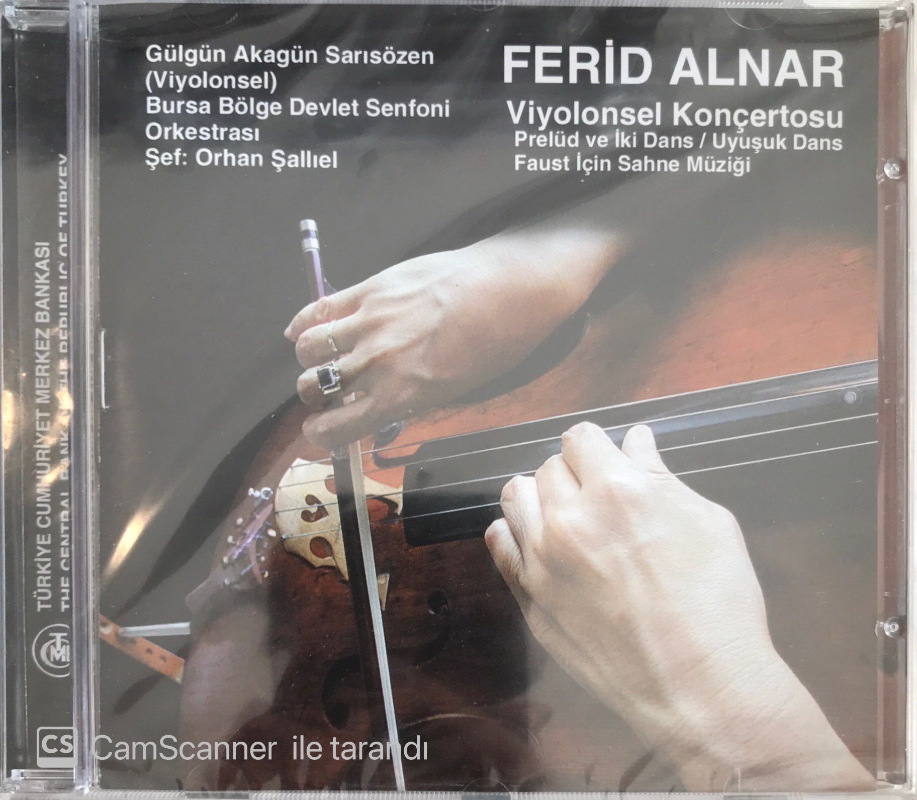 Ferid Alnar - Viyolonsel Konçertosu CD