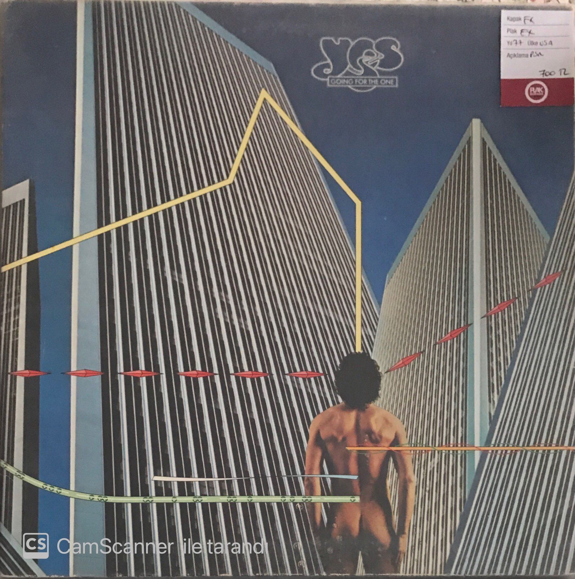 Yes Going For The One LP