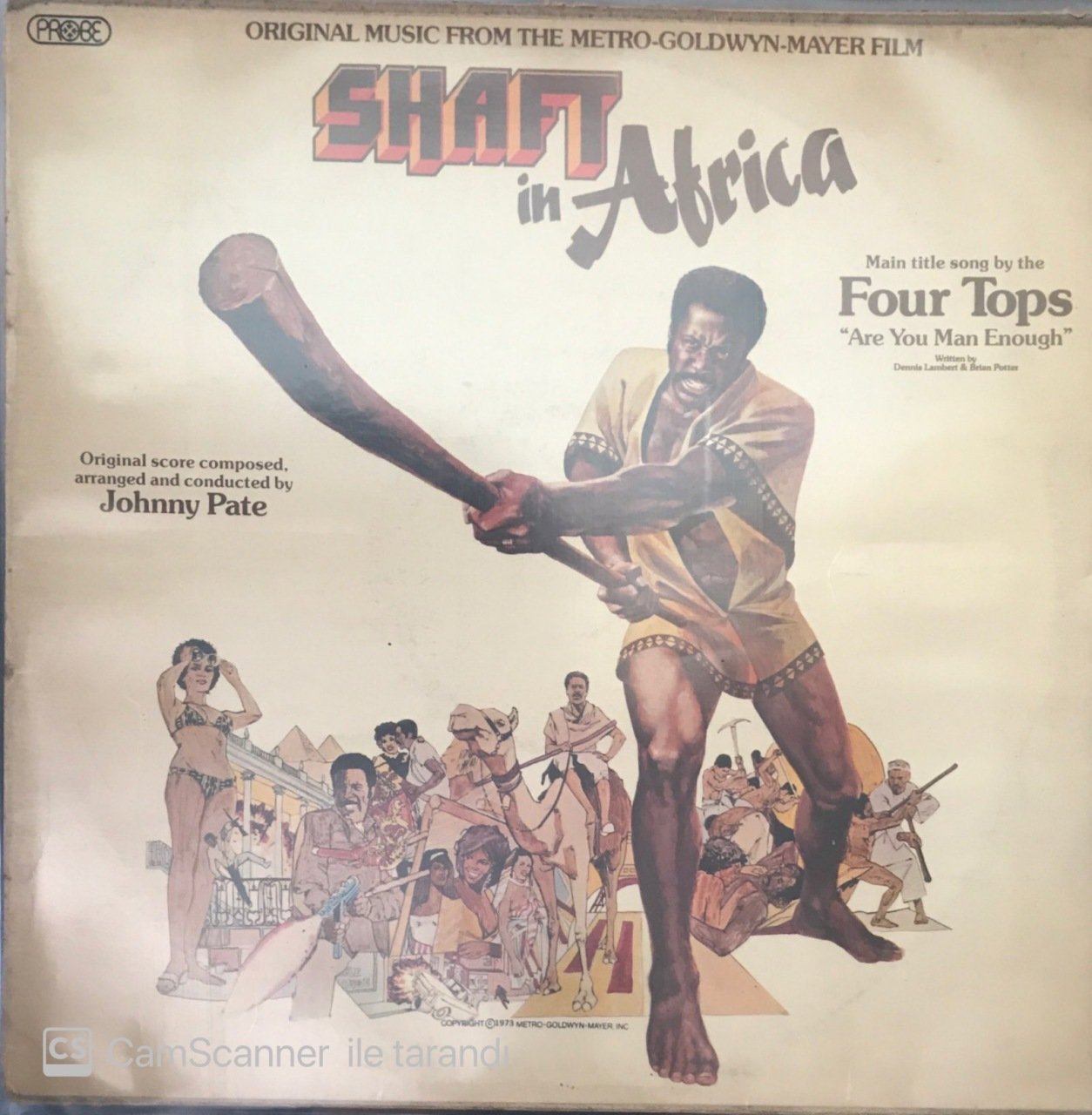 The Four Tops Shaft In Africa LP