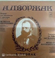 A. Dvorak mstislav Rostropovich LP
